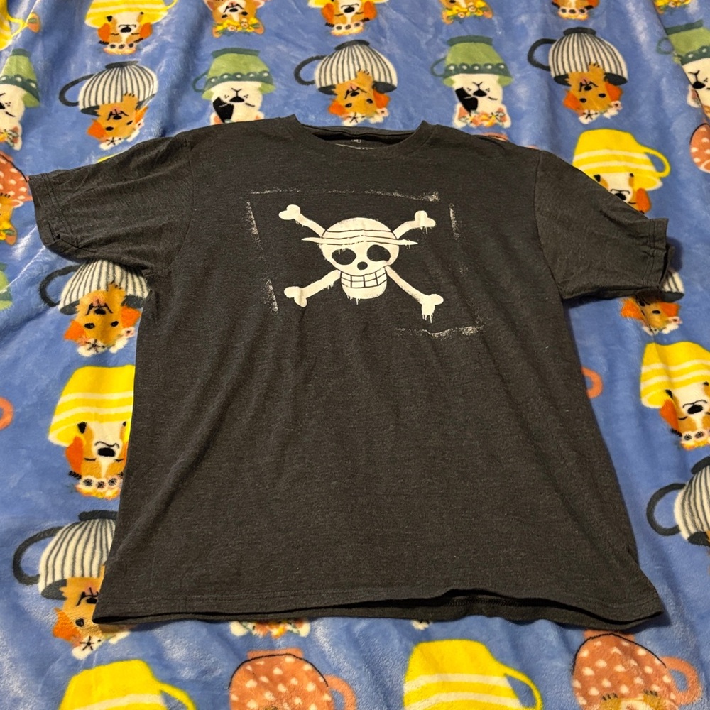 One Piece Straw Hat Crew Short Sleeve Tee